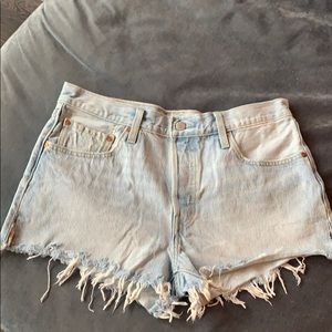 Levi’s Light Wash Shorts